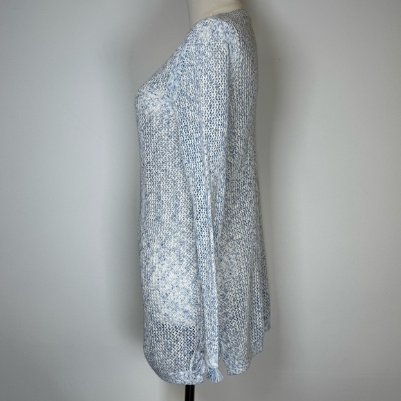 Talbots 100% Pima Cotton Loose Knit Lightweight V-Neck Sweater Women’s Size XS - Picture 3 of 8